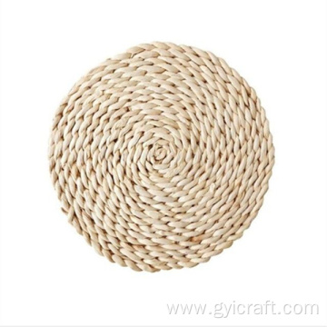 round woven placemats natural
